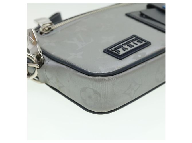 LOUIS VUITTON Pochette Satellite Alpha con monogramma argento M44171 LV Aut 32344alla - vista 15