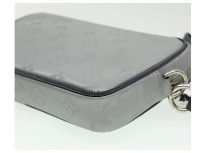 LOUIS VUITTON Pochette Satellite Alpha con monogramma argento M44171 LV Aut 32344alla - vista 16