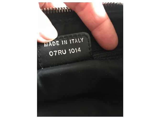 Borsa Dior Saddle Oblique Monogramma Nero Bianco Grigio - vista 9