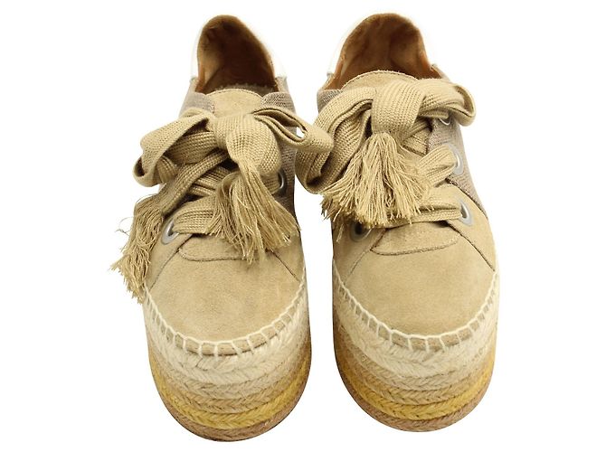 Chloé Espadrillas con piattaforma Qai - vista 3