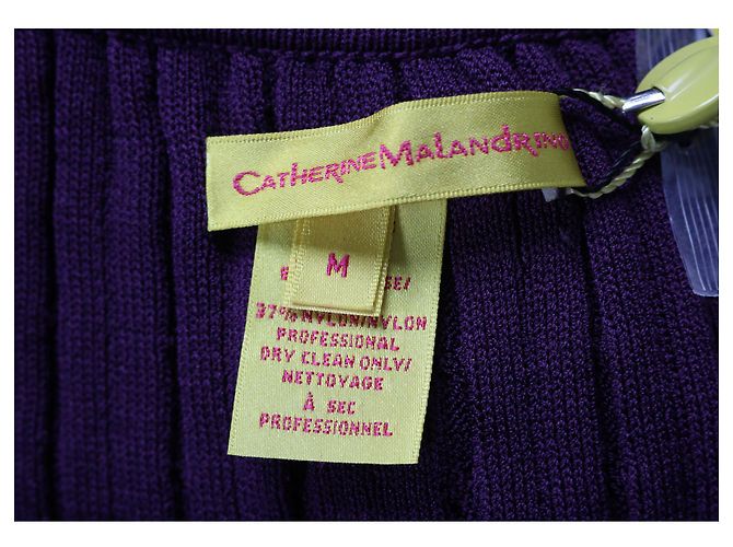 Catherine Malandrino Lila gestricktes Midikleid - Ansicht 5