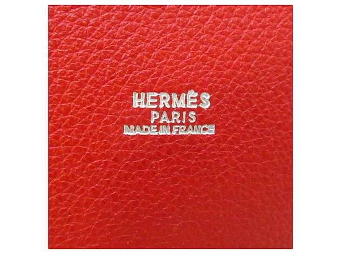 Hermès Hermes Red Clemence Mangeoire Secchiello PM Rosso - vista 6