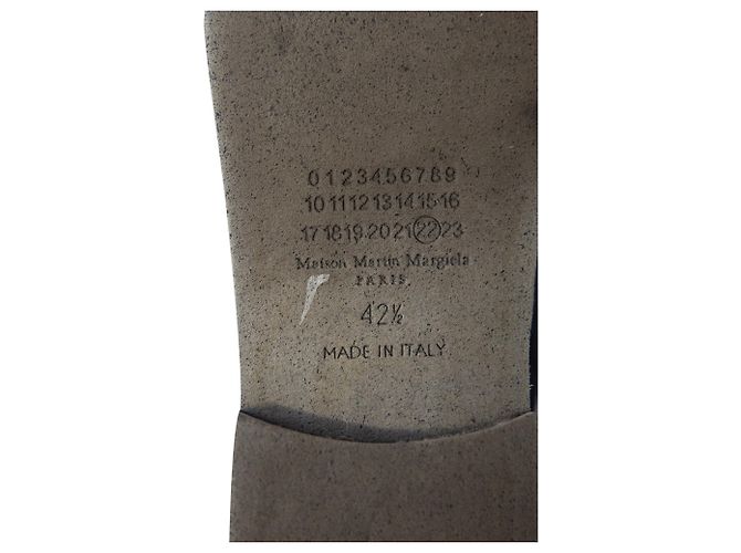 Maison Martin Margiela Mocassini stringati Maison Margiela in pelle nera - vista 6