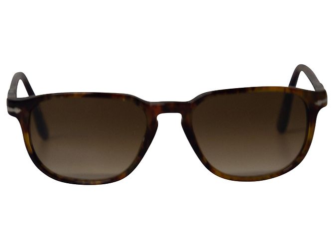 Occhiali da sole polarizzati Ray-Ban in acetato marrone e nero - vista 2