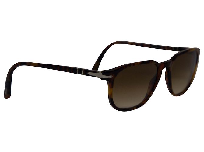 Occhiali da sole polarizzati Ray-Ban in acetato marrone e nero - vista 3