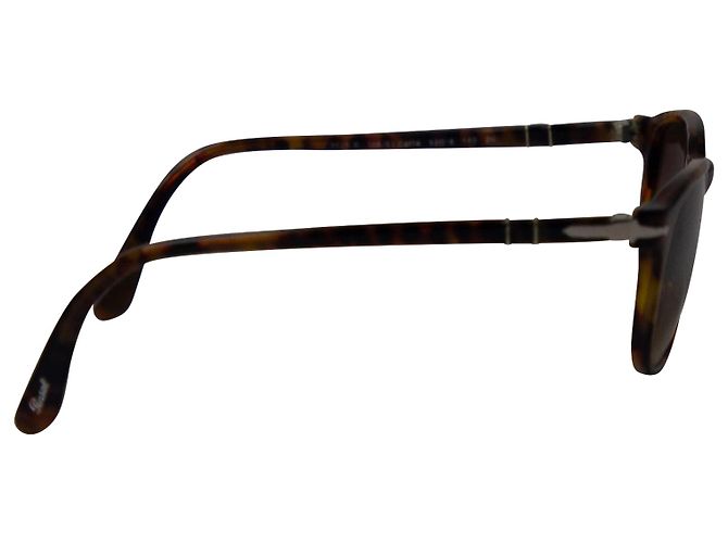 Occhiali da sole polarizzati Ray-Ban in acetato marrone e nero - vista 4