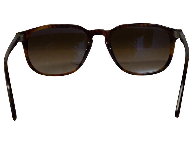 Occhiali da sole polarizzati Ray-Ban in acetato marrone e nero - vista 5