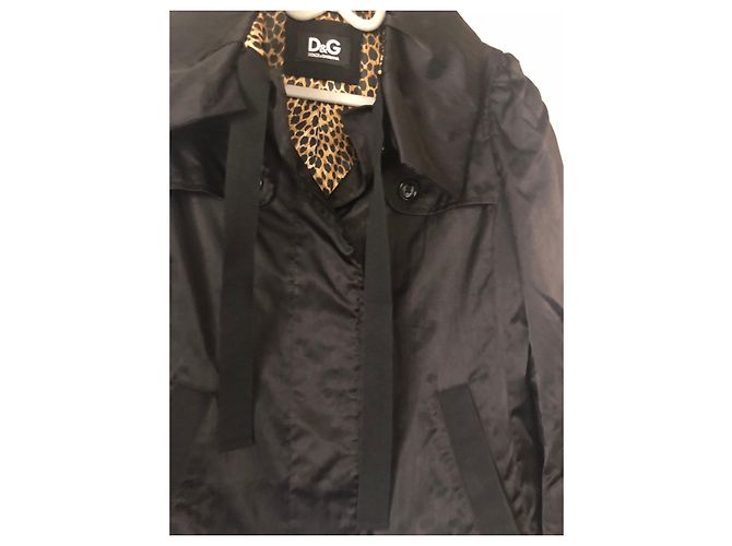D&G Kleid Leopardenmuster Polyamid Größe 40 Leopardenprint - Ansicht 6