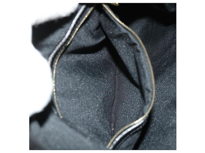 FENDI Borsa a tracolla Mamma Baguette Suede Black Auth ki2374 - vista 22