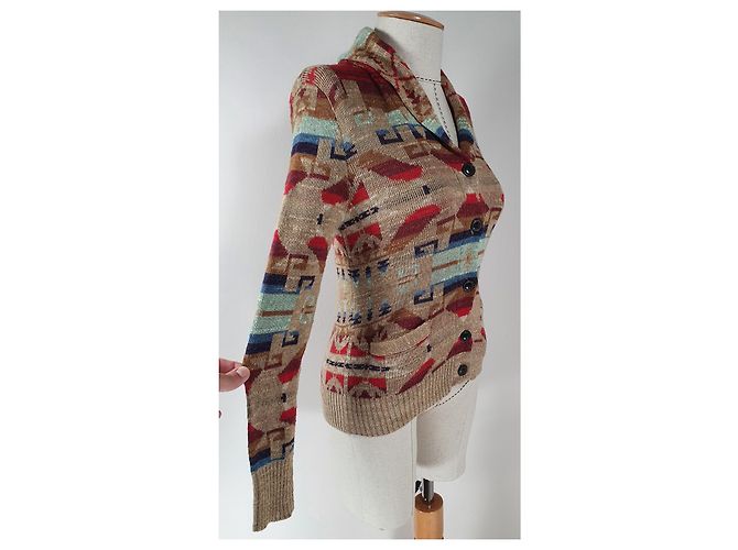 Ralph Lauren Denim & Supply Strickjacke Baumwolle M Mehrfarben - Ansicht 3