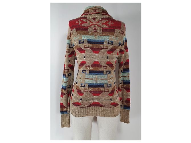 Ralph Lauren Denim & Supply Strickjacke Baumwolle M Mehrfarben - Ansicht 4