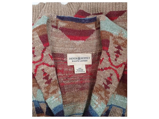 Ralph Lauren Denim & Supply Strickjacke Baumwolle M Mehrfarben - Ansicht 5