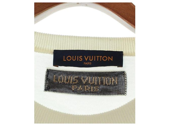 Pull en maille Louis Vuitton Blanc - vue 3