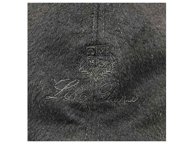 Berretto Loro Piana in cashmere nero - vista 4