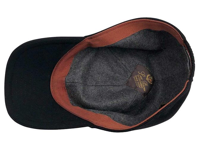 Berretto Loro Piana in cashmere nero - vista 6