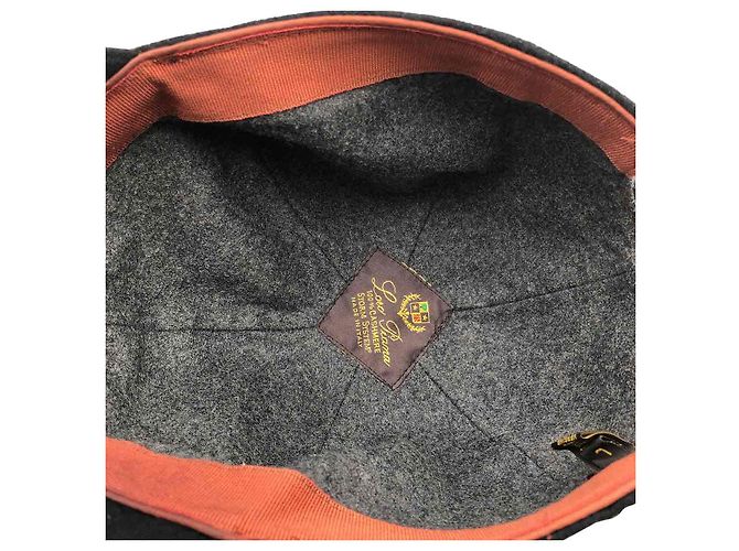 Berretto Loro Piana in cashmere nero - vista 7