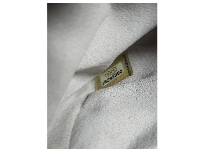Chanel Umhängetasche Silber Golden - Ansicht 15