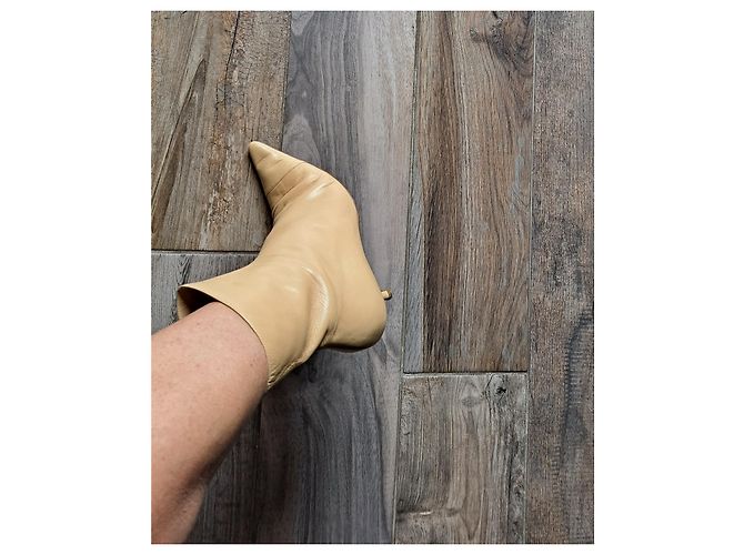 Chanel Stiefeletten Sand - vue 6