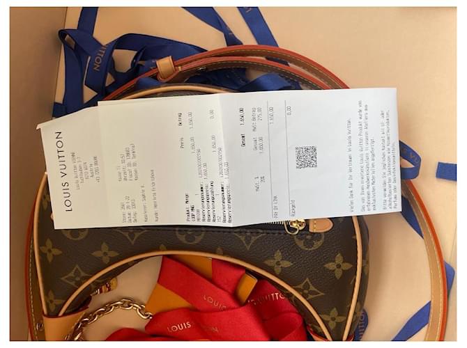 Borsa Louis Vuitton Loop Marrone Beige - vista 2