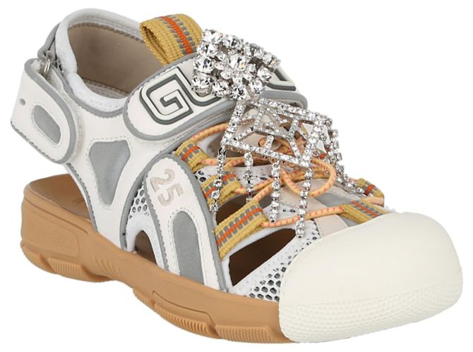 Gucci Mesh Stoff Lametta Sport Sandalen - Ansicht 2