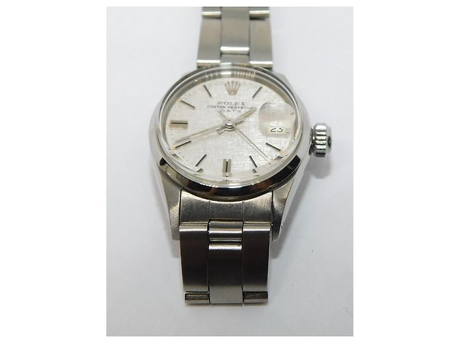 Orologio ROLEX completo di rara scatola vintage e documenti 1970 Argento - vista 2