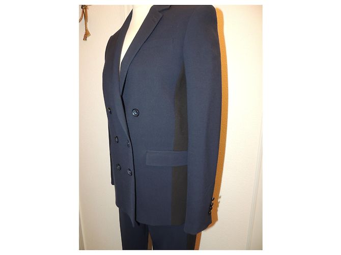 THE KOOPLES TAGLIA PANTALONE blu navy e nero 38 - vista 4