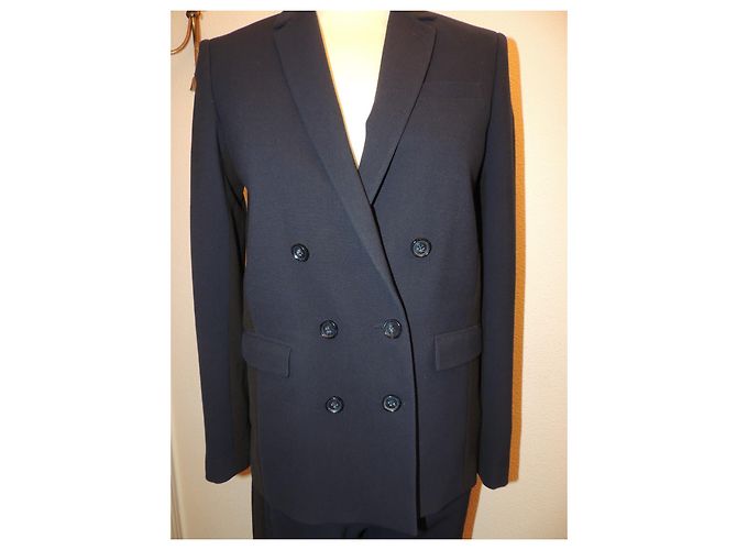 THE KOOPLES TAGLIA PANTALONE blu navy e nero 38 - vista 6