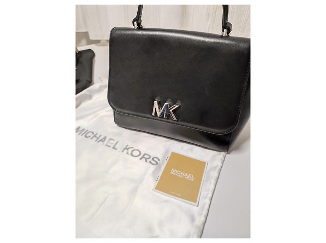 Borsa Michael Kors in pelle di capra nera Nero - vista 2