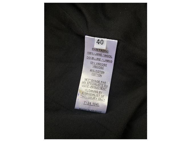 Balmain Blazer Schwarz Wolle - Ansicht 4