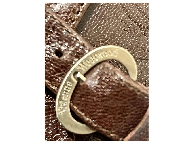 Vivienne Westwood Stivaletti in un marrone castano scuro - vista 8