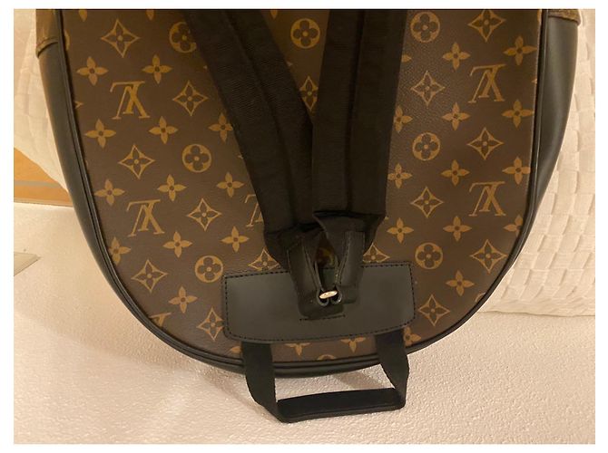 Slender Louis Vuitton Zaino JOSH. Marrone - vista 13