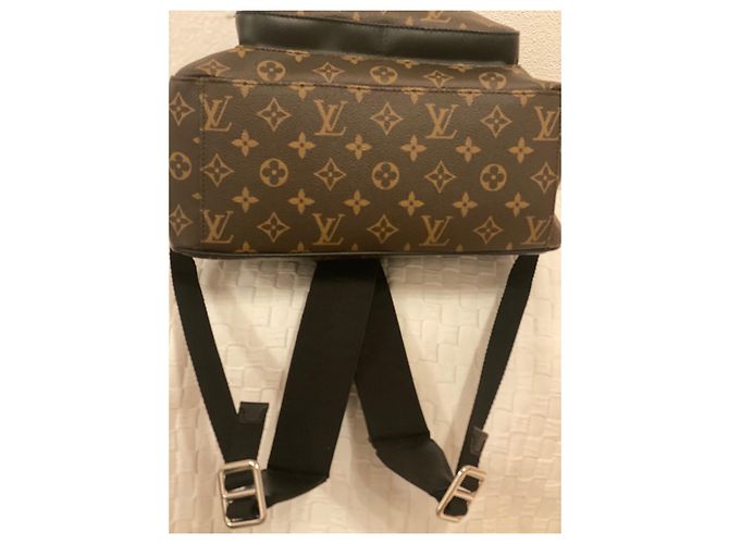 Slender Louis Vuitton Zaino JOSH. Marrone - vista 4