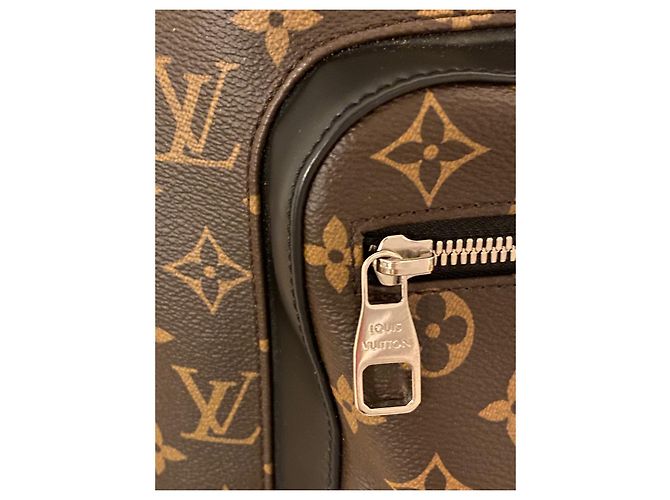 Slender Louis Vuitton Zaino JOSH. Marrone - vista 5