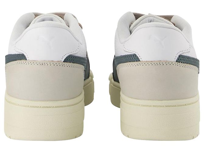 Puma Ca Pro Lux in pelle bianca e blu - vista 3