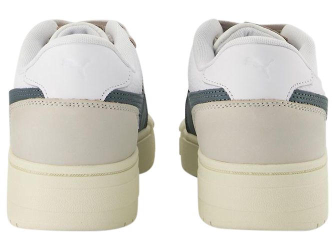 Puma Ca Pro Lux in pelle bianca e blu - vista 3