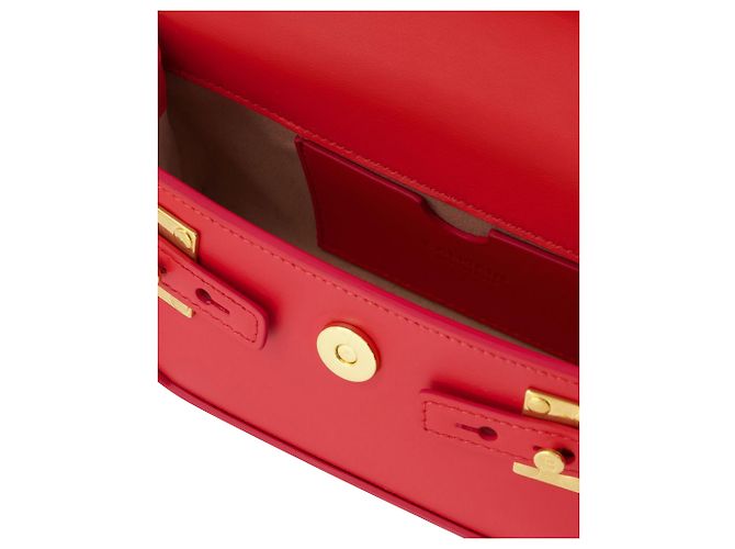 Balmain B-Buzz 19 borsa in pelle rossa - vista 4