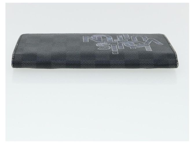 Louis Vuitton Portefeuille Brazza Gris - vista 3