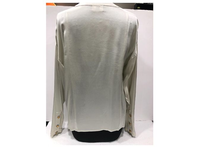 Chanel blusa Creme - vista 3