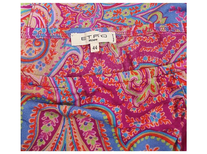 Gonna midi Etro multicolore in viscosa - vista 6