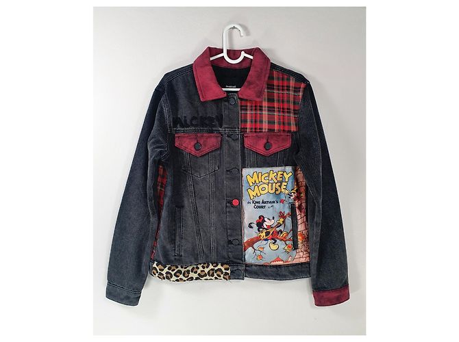 Desigual x Disney Mickey Mouse Jacke Mehrfarben - Ansicht 2