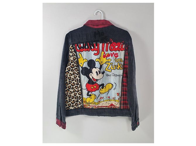Desigual x Disney Mickey Mouse Jacke Mehrfarben - Ansicht 3