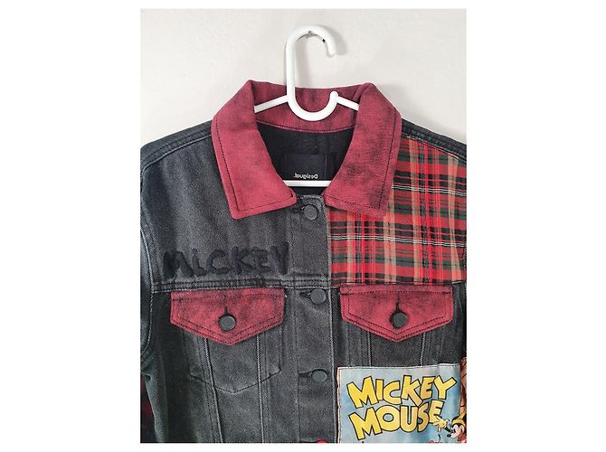 Desigual x Disney Mickey Mouse Jacke Mehrfarben - Ansicht 4