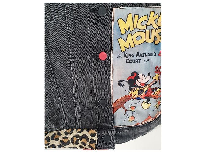 Desigual x Disney Mickey Mouse Jacke Mehrfarben - Ansicht 7