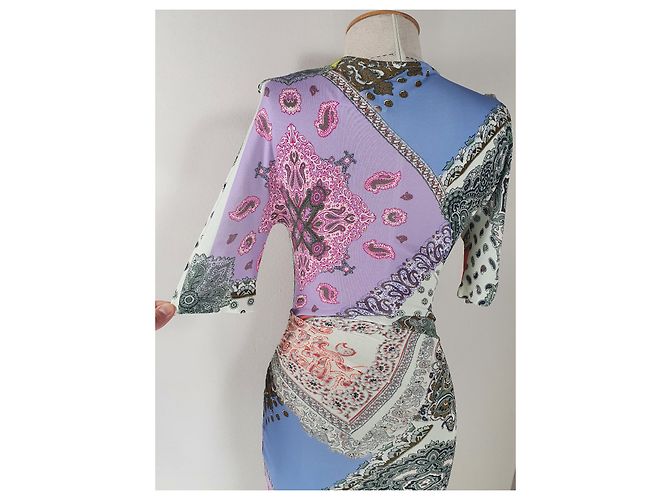 Abito Etro in viscosa multicolore - vista 5