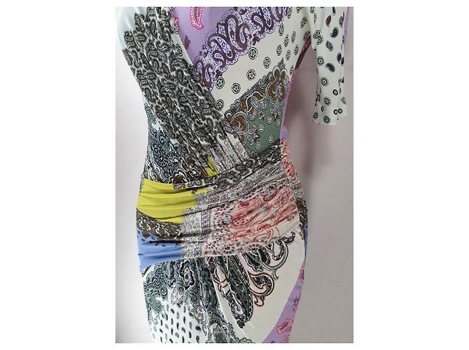Abito Etro in viscosa multicolore - vista 6