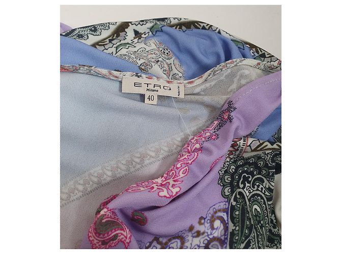 Abito Etro in viscosa multicolore - vista 7