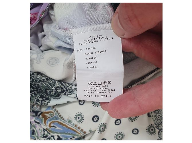 Abito Etro in viscosa multicolore - vista 8