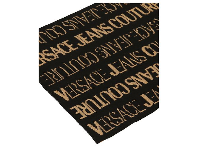 Versace Jeans Couture Sciarpa con logo metallico di Versace Jeans - vista 3