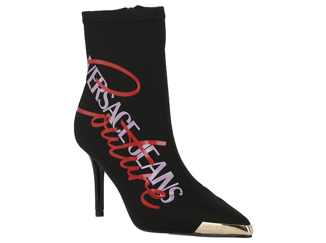 Versace Jeans Couture Stivaletti con stampa logo di Versace Jeans - vista 2
