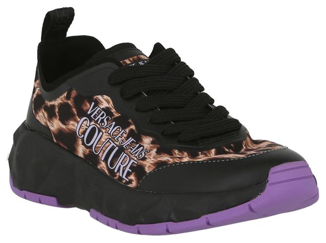 Versace Jeans Couture Sneakers Versace Jeans con stampa leopardata - vista 2